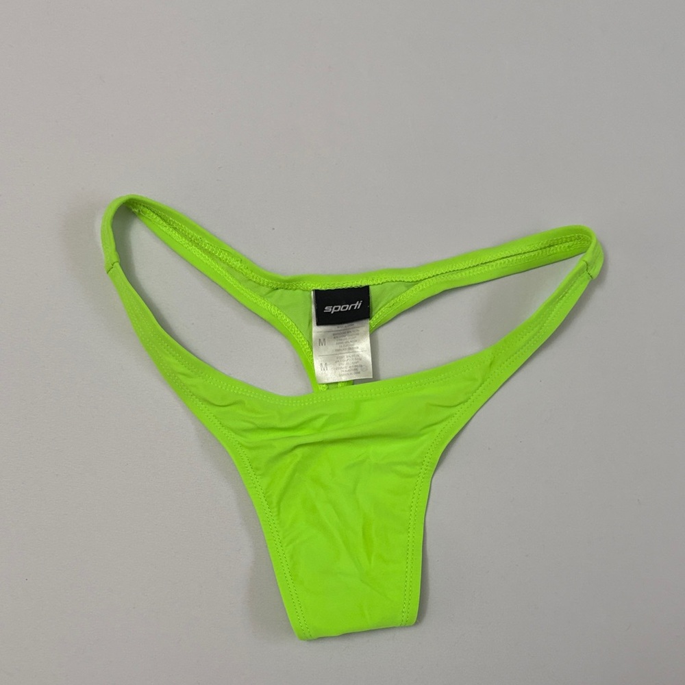 Sporto Neon Green Bikini Bottom